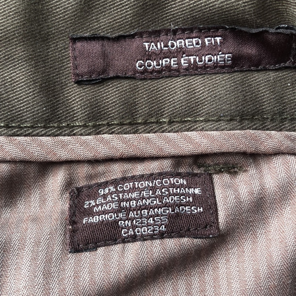 Black Brown 1826 Men’s Casual Dress Pants - Picture 3 of 4
